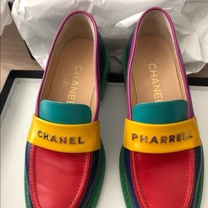 chanel loafers womens